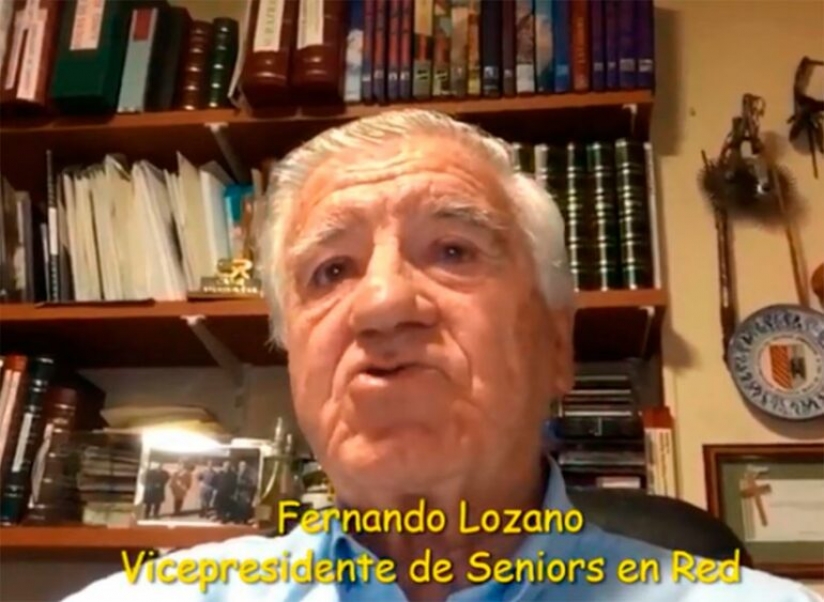 Seniors en Red ofrece la posibilidad de enviar vídeos de ánimo a los mayores de sus residencias